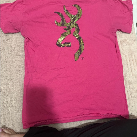 Browning Vibrant Pink Tee - Picture 2 of 3